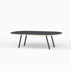 Domusnord LV Lounge Table  sofabord med linoleum i krydsfinr  large