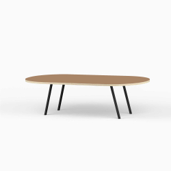 Domusnord LV Lounge Table  sofabord med linoleum i krydsfinr  large