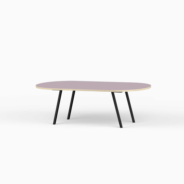 Domusnord LV Lounge Table with linoleum and plywood birch - Medium