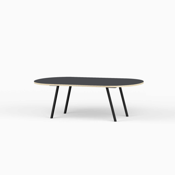 Domusnord LV Lounge Table with linoleum and plywood birch - Medium
