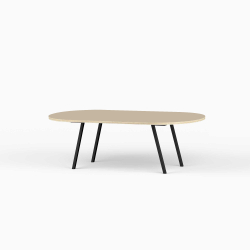 Domusnord LV Lounge Table with linoleum and plywood birch - Medium