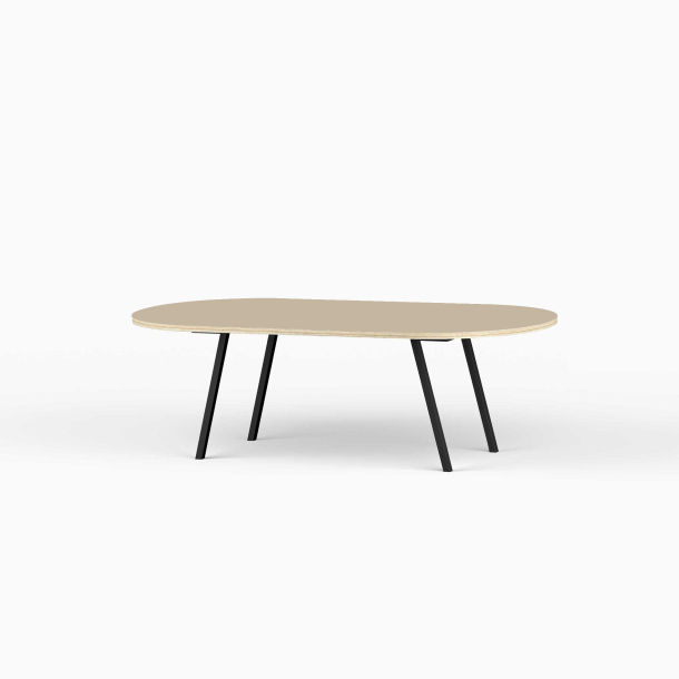 Domusnord LV Lounge Table with linoleum and plywood birch - Medium