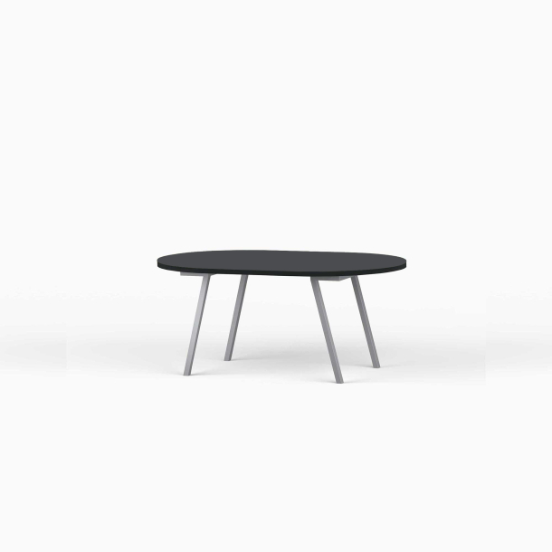 Domusnord LV Lounge Table  sofabord med linoleum og sort kant  small