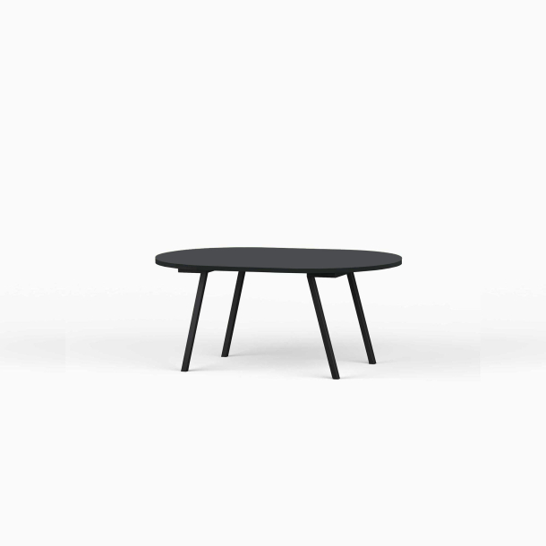 Domusnord LV Lounge Table  sofabord med linoleum og sort kant  small