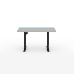 Domusnord Hve Snkebord Room Linoleum Eg kant 120 x 60 cm i 19 farver