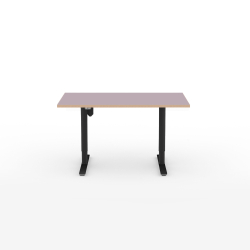 Domusnord Hve Snkebord Room Linoleum Eg kant 120 x 60 cm i 19 farver