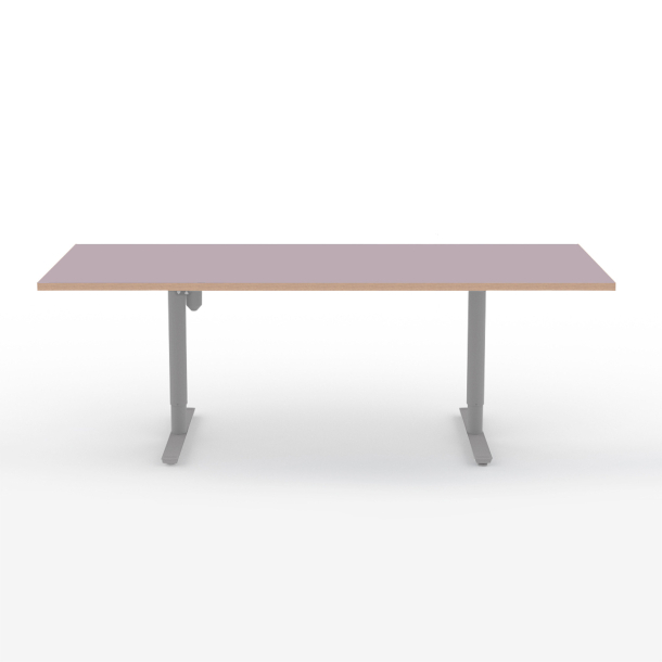 Domusnord Hve Snkebord Room Linoleum Eg kant 200 x 90 cm i 19 farver