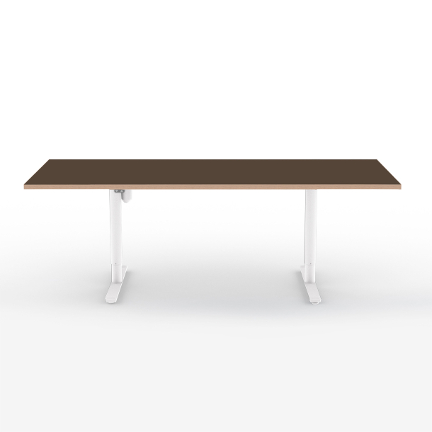 Domusnord Hve Snkebord Room Linoleum Eg kant 200 x 90 cm i 19 farver