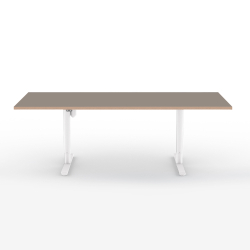 Domusnord Hve Snkebord Room Linoleum Eg kant 200 x 90 cm i 19 farver