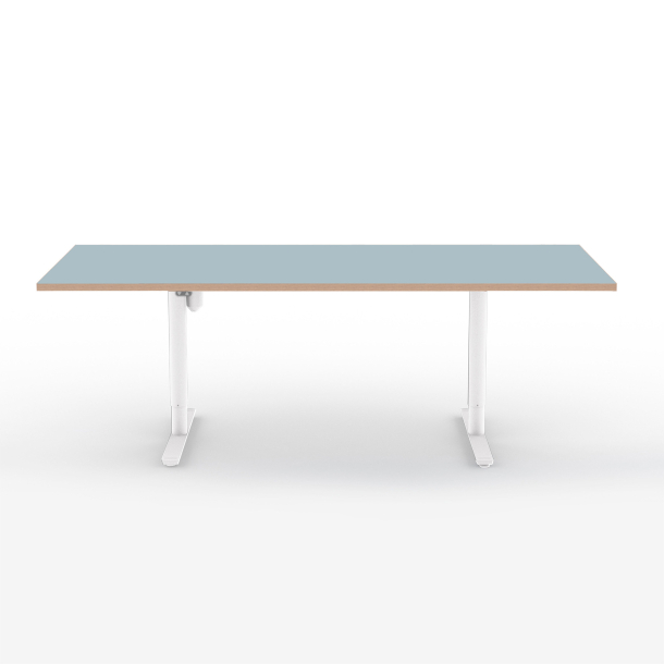 Domusnord Hve Snkebord Room Linoleum Eg kant 200 x 90 cm i 19 farver