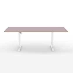 Domusnord Hve Snkebord Room Linoleum Eg kant 200 x 90 cm i 19 farver