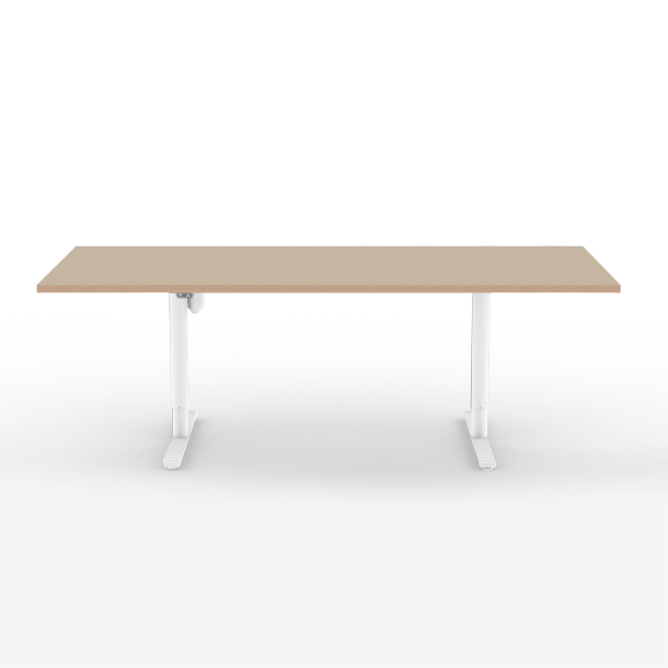 Domusnord Hve Snkebord Room Linoleum Eg kant 200 x 90 cm i 19 farver