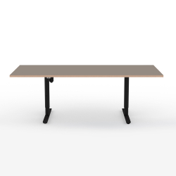 Domusnord Hve Snkebord Room Linoleum Eg kant 200 x 90 cm i 19 farver