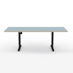 Domusnord Hve Snkebord Room Linoleum Eg kant 200 x 90 cm i 19 farver