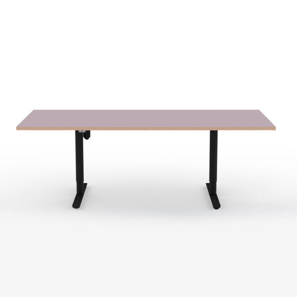 Domusnord Hve Snkebord Room Linoleum Eg kant 200 x 90 cm i 19 farver