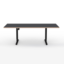 Domusnord Hve Snkebord Room Linoleum Eg kant 200 x 90 cm i 19 farver