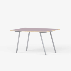 Domusnord Line View Linoleums Skrivebord krydsfinr 120 x 60 cm i 19 farver