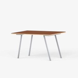 Domusnord Line View Linoleums Skrivebord krydsfinr 120 x 60 cm i 19 farver