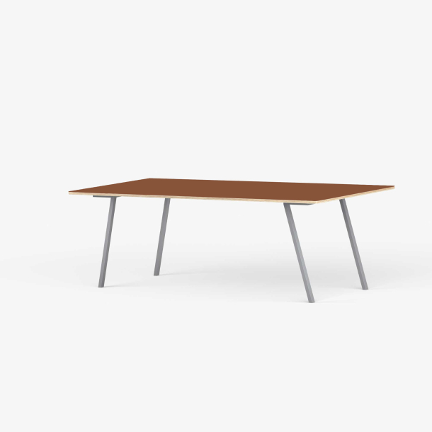 Domusnord Line View Linoleums Skrive- og spisebord krydsfinr 160 x 80 cm i 19 farver