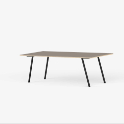 Domusnord Line View Linoleums Skrive- og spisebord krydsfinr 160 x 80 cm i 19 farver