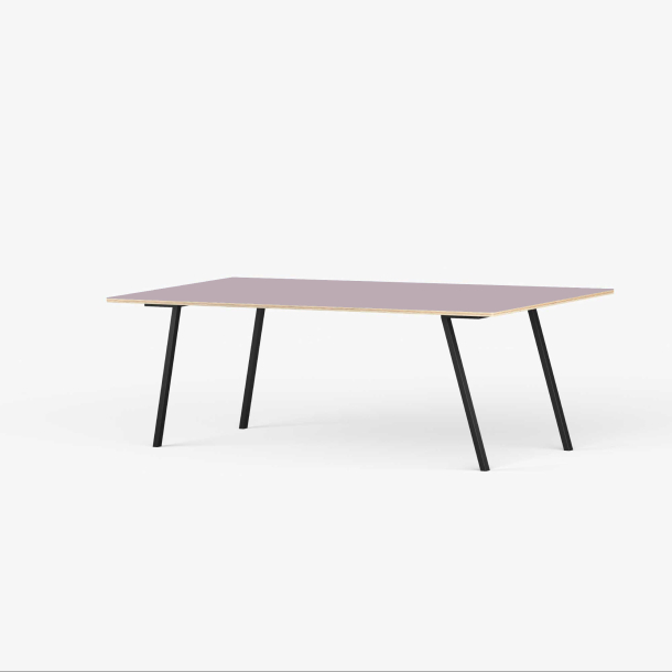 Domusnord Line View Linoleums Skrive- og spisebord krydsfinr 160 x 80 cm i 19 farver