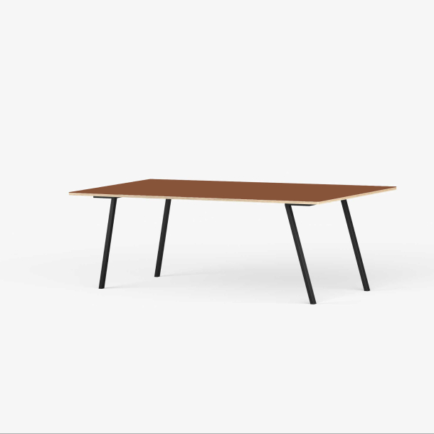 Domusnord Line View Linoleums Spisebord krydsfinr 200 x 90 cm i 19 farver