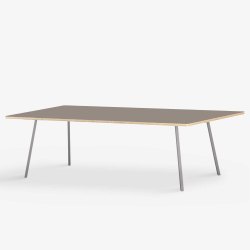 Domusnord Line View Linoleums Stort Spisebord krydsfinr 230 x 90 cm i 19 farver