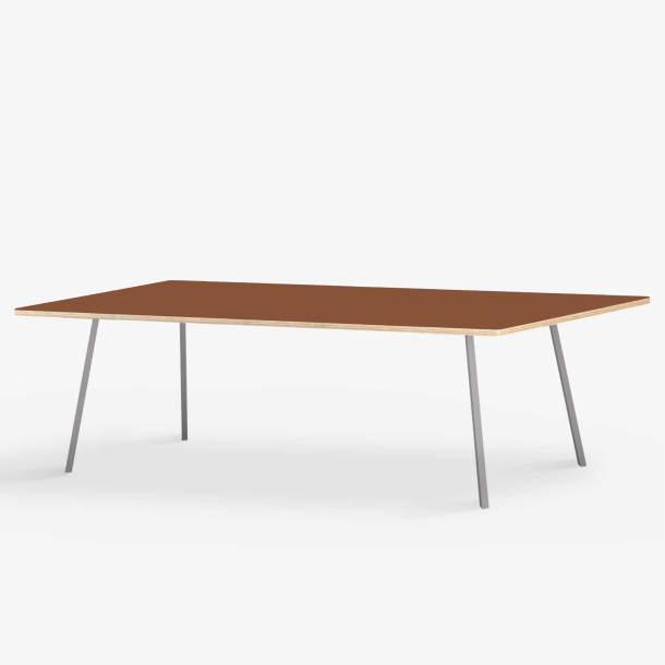 Domusnord Line View Linoleums Stort Spisebord krydsfinr 230 x 90 cm i 19 farver