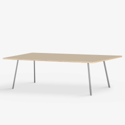 Domusnord Line View Linoleums Stort Spisebord krydsfinr 230 x 90 cm i 19 farver