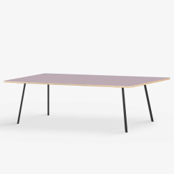 Domusnord Line View Linoleums Stort Spisebord krydsfinr 230 x 90 cm i 19 farver