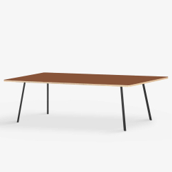 Domusnord Line View Linoleums Stort Spisebord krydsfinr 230 x 90 cm i 19 farver