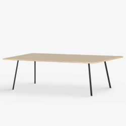 Domusnord Line View Linoleums Stort Spisebord krydsfinr 230 x 90 cm i 19 farver