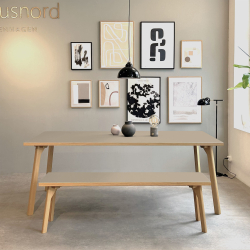 Domusnord Room Bnk Eg Tr med Linoleum - 200 cm - 19 farver