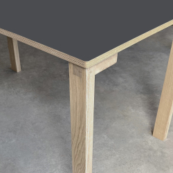 Domusnord Klassik Linoleums Spisebord 230 x 90 cm i 19 farver