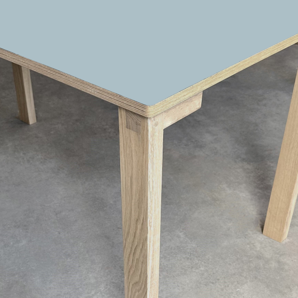 Domusnord Klassik Linoleums Skrive og spisebord 160 x 80 cm i 19 farver