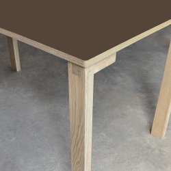 Domusnord Klassik Linoleums Spisebord 230 x 90 cm i 19 farver