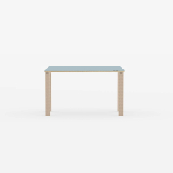 Domusnord Klassik Linoleums Skrivebord 90 x 50 cm i 19 farver