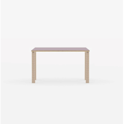 Domusnord Klassik Linoleums Skrivebord 120 x 60 cm i 19 farver