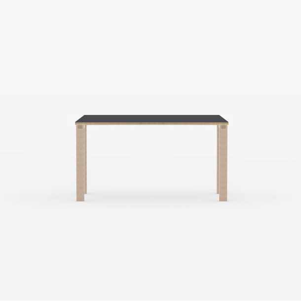 Domusnord Klassik Linoleums Skrivebord 140 x 70 cm i 19 farver