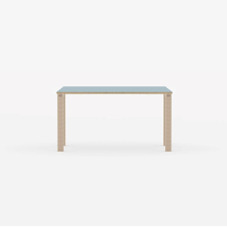 Domusnord Klassik Linoleums Skrivebord 140 x 70 cm i 19 farver