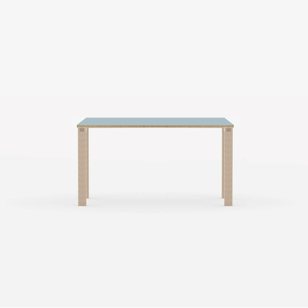 Domusnord Klassik Linoleums Skrivebord 140 x 70 cm i 19 farver