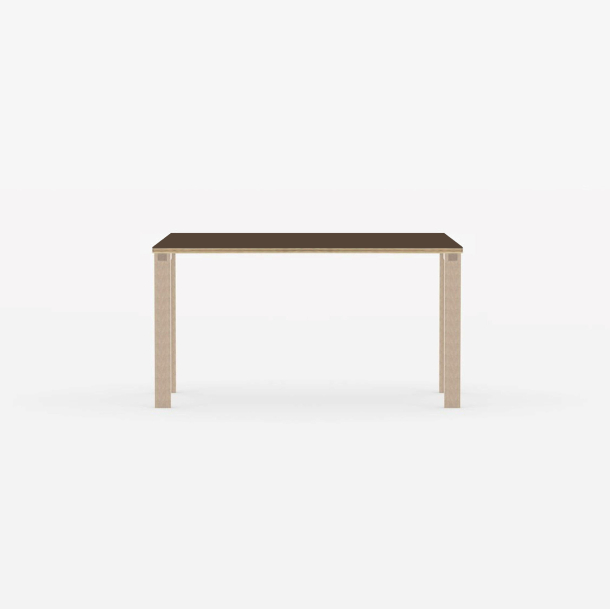 Domusnord Klassik Linoleums Skrivebord 140 x 70 cm i 19 farver