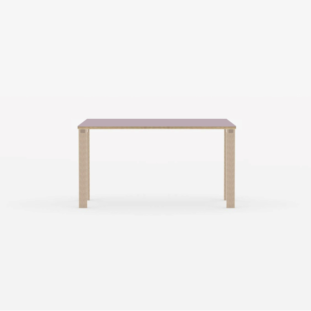 Domusnord Klassik Linoleums Skrivebord 140 x 70 cm i 19 farver