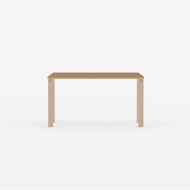 Domusnord Klassik Linoleums Skrivebord 140 x 70 cm i 19 farver