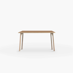 Domusnord Studio Linoleums Skrivebord og mdebord p Birkekrydsfiner 140 x 70 cm i 19 farver