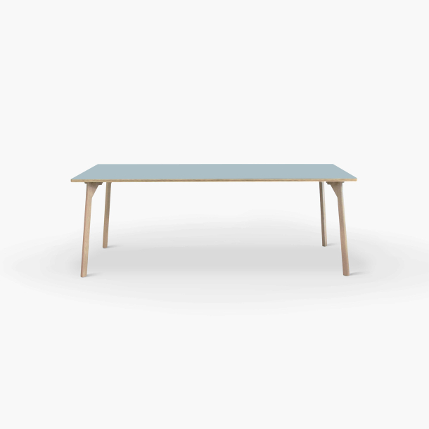 Domusnord Studio Linoleums Skrive og Spisebord p Birkekrydsfiner 160 x 80 cm i 19 farver