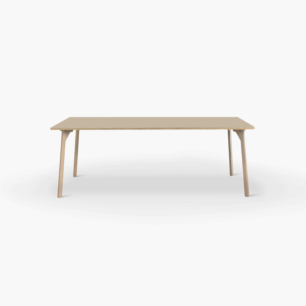 Domusnord Studio Linoleums Skrive og Spisebord p Birkekrydsfiner 160 x 80 cm i 19 farver