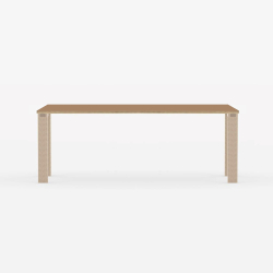 Domusnord Klassik Linoleums Spisebord 230 x 90 cm i 19 farver