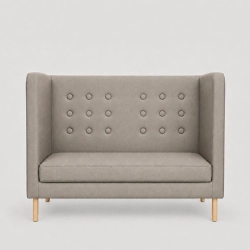 Domusnord 2 personers Stille sofa - Gr� beige