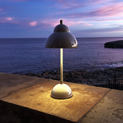 Domusnord Bubble Lamp Free draadloze lamp beige glanzend